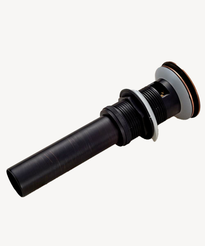 Klick-Klack Ablaufgarnitur aus Messing, Ölbronze