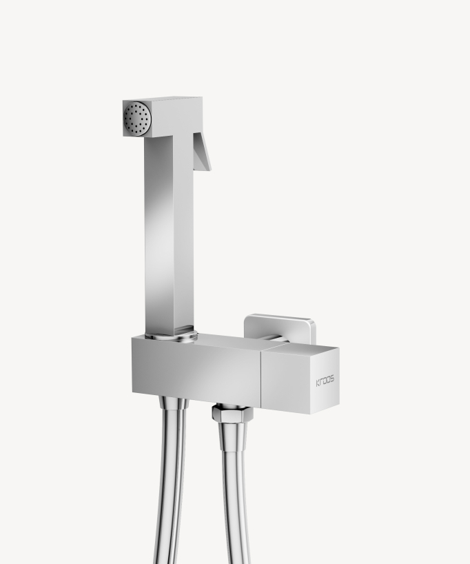 WC-Bidetbrause Set - Chrom