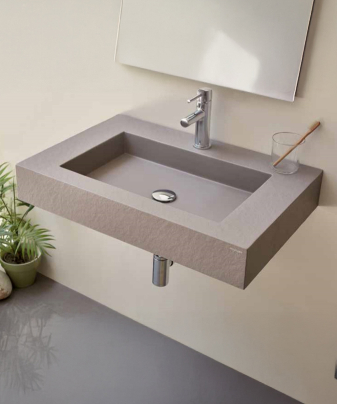 Clever Wandwaschbecken Einzelbecken