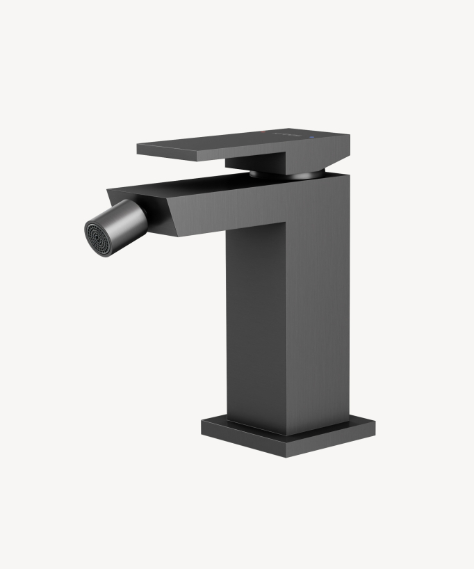 Sirius Bidet-Einhebelmischer Gun Metall