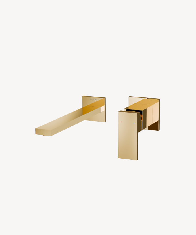 Unterputz-Waschtischarmatur Gold - Sirius