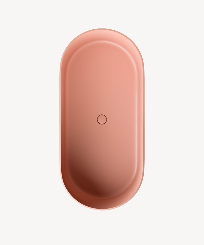 Ovo - Freistehende Badewanne oval Corail